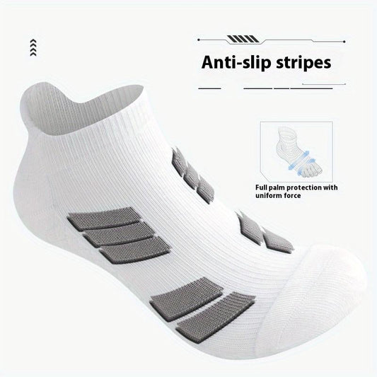 🧦 Unisex No-Show Socks – Non-Slip, Breathable & Perfect for Sports