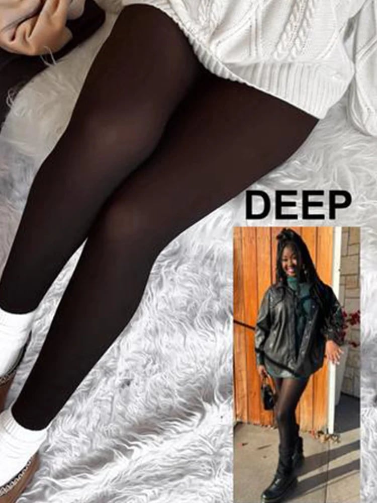 ⏰Winter limited time sale 🦵MAGIC Bare-Leg Look Fleece Lined Tights☁️