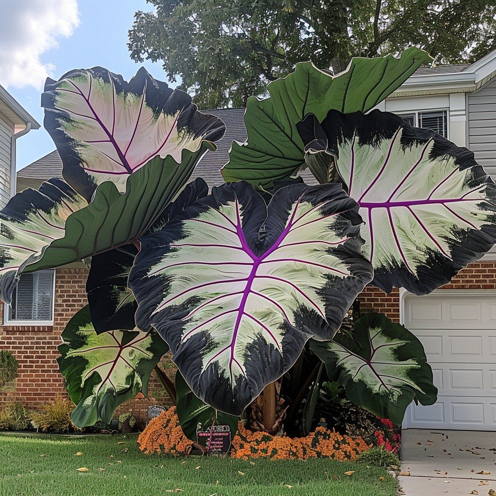 Royal Velvet-Giant Alocasia Bulbs🍃Transform Your Space with Tropical Majesty