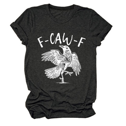 🔥Hot Sale 49%🔥Humorous Crow Graphic T-Shirt – Say It With a Caw!