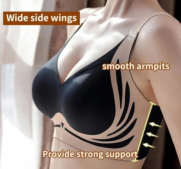🎁Last Day Buy 1 Get 3 Packs🔥Super Firming Wire-Free Push Up Bra All-Day Comfort No More Sagging