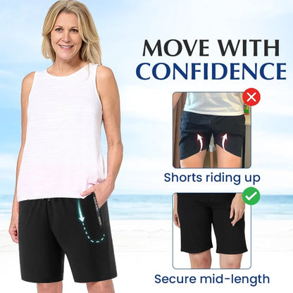 🔥Summer Promotion🧊Ice Silk Quick Drying Stretch Shorts