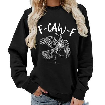 🔥Hot Sale 49%🔥Humorous Crow Graphic T-Shirt – Say It With a Caw!