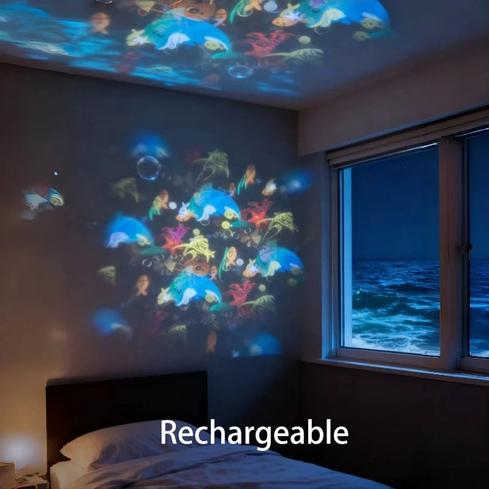 Dynamic RotatingLED Projector Light