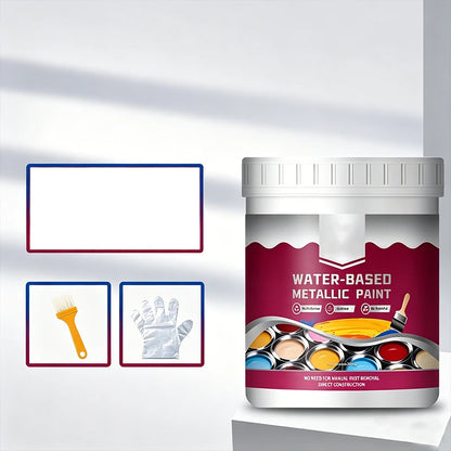 🔨🛡️Rust Converter Metallic Paint | One Coat Anti-Rust, No Sanding