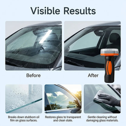 Car Glass Oil Film Remover Brush