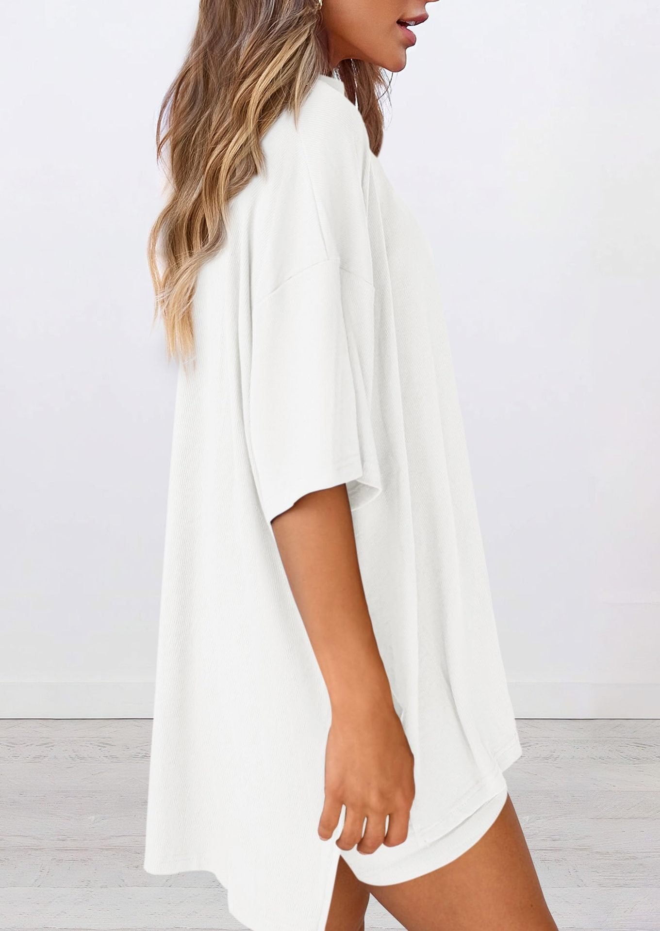 🍧Summer Hot Sale💞2025 Women's Summer Casual Loose Two-Piece Casual Suit