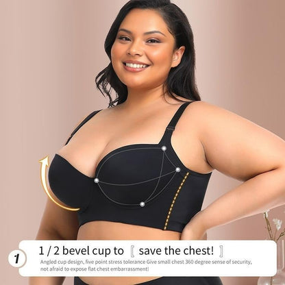 🔥Last Day - 49% OFF👙Comfortable Seamless Plus Size Bra | Back Smoothing & Anti-Sagging Support