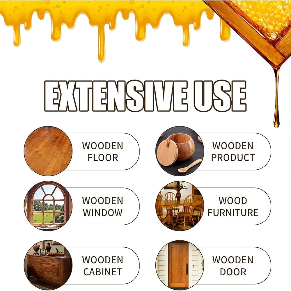 Beeswax wood polish extensive uses