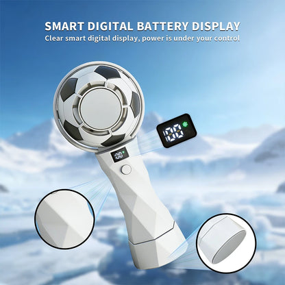 Football Fan Stylish Portable Fan⚽ – Ideal for Your Summer Life