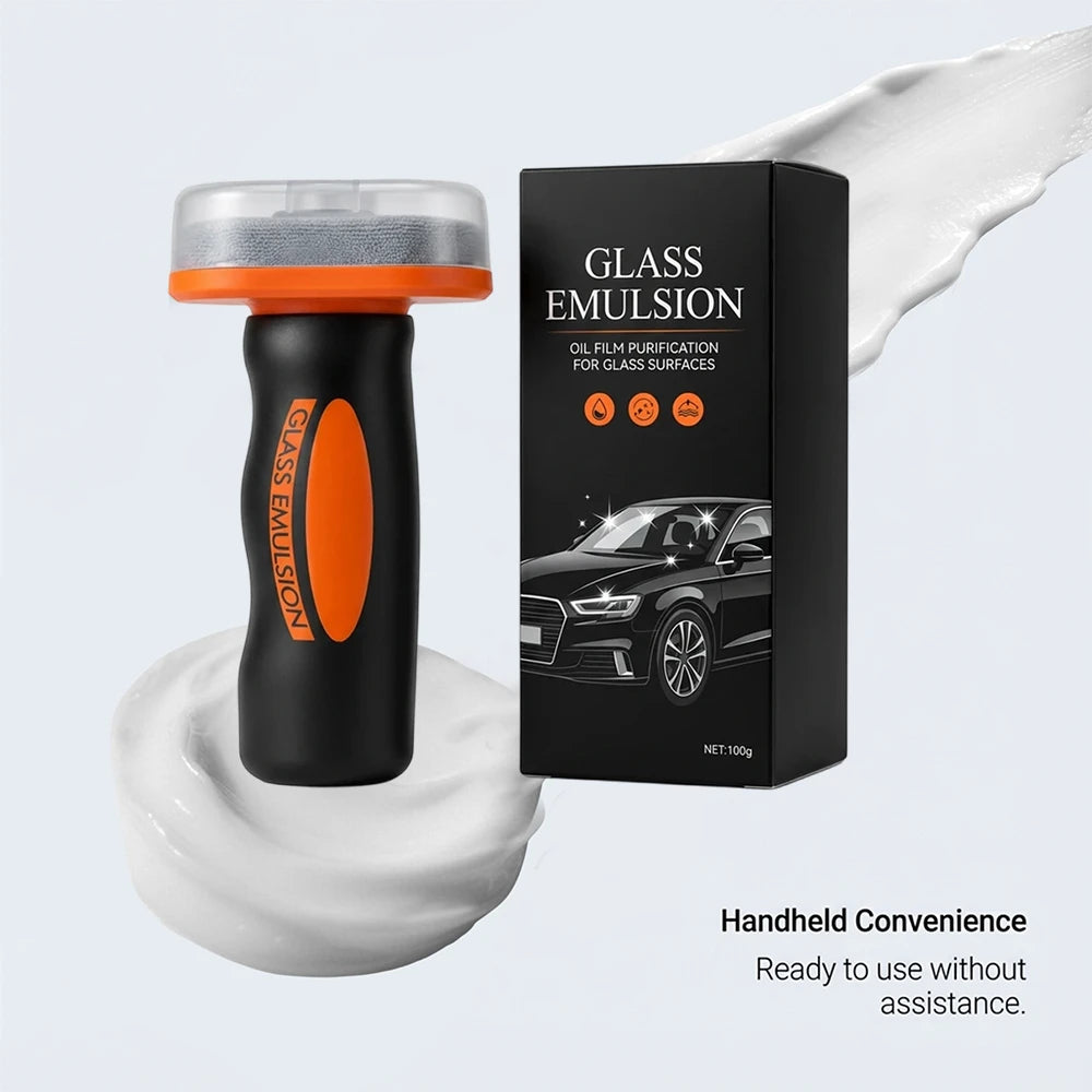 Car Glass Oil Film Remover Brush