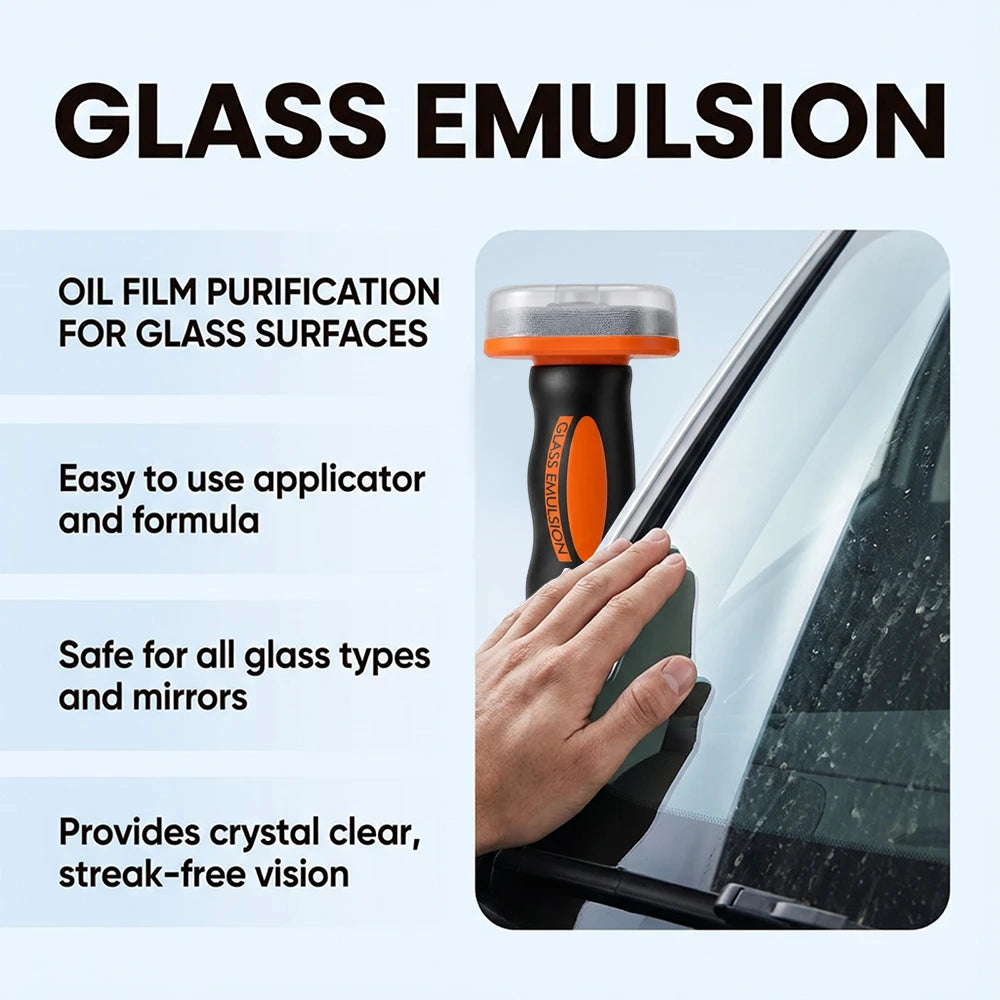 Car Glass Oil Film Remover Brush