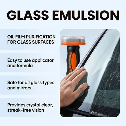 Car Glass Oil Film Remover Brush