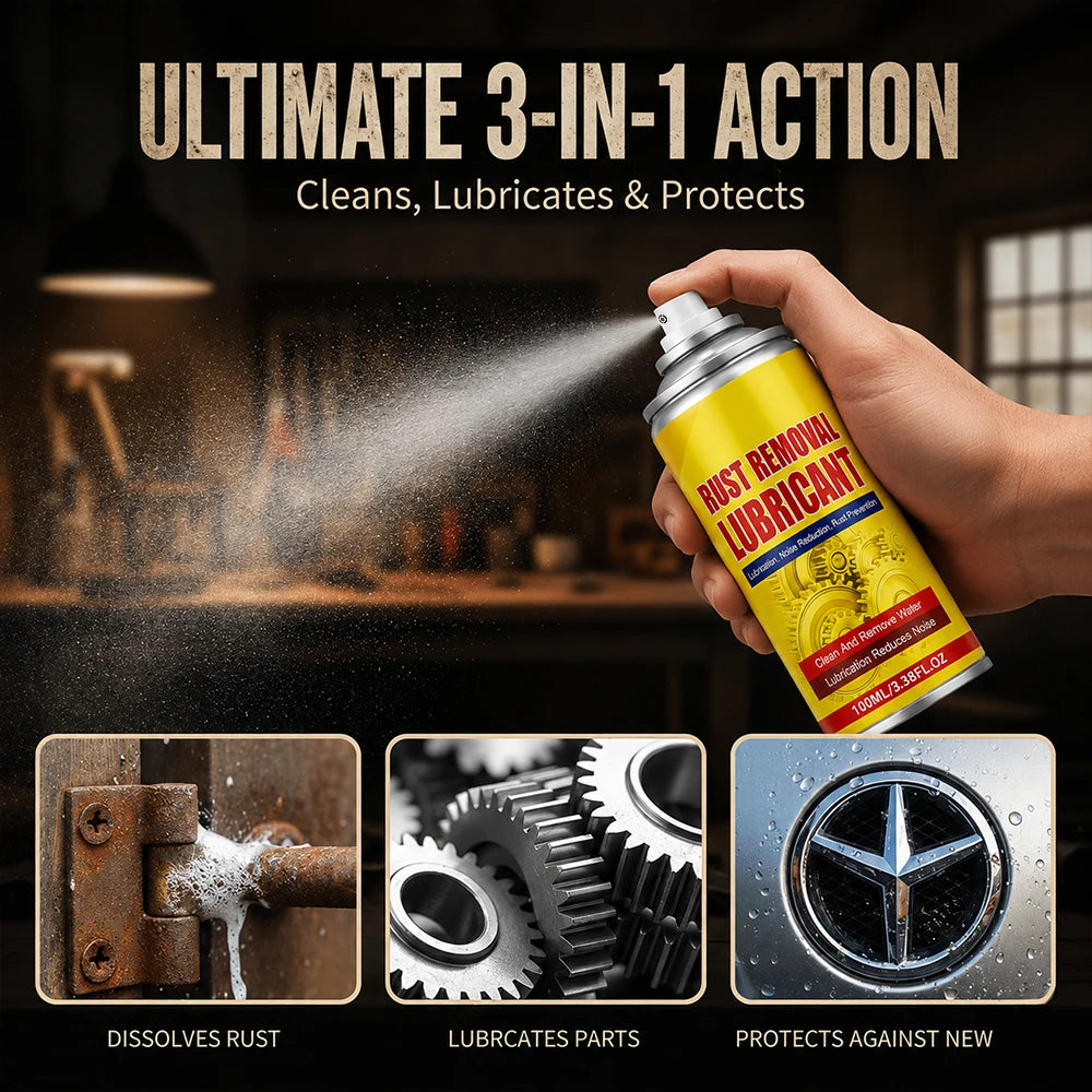 Anti-Rust Lubricant Spray& Rust Remover
