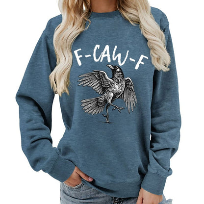 🔥Hot Sale 49%🔥Humorous Crow Graphic T-Shirt – Say It With a Caw!