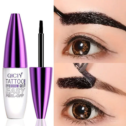 🎁Buy 1 Get 1 Free💖Gentle Easy Peel-Off Eyebrow Gel - Waterproof & Sweatproof, Long-Lasting