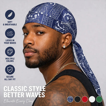Cooling Paisley Head Wrap for Summer