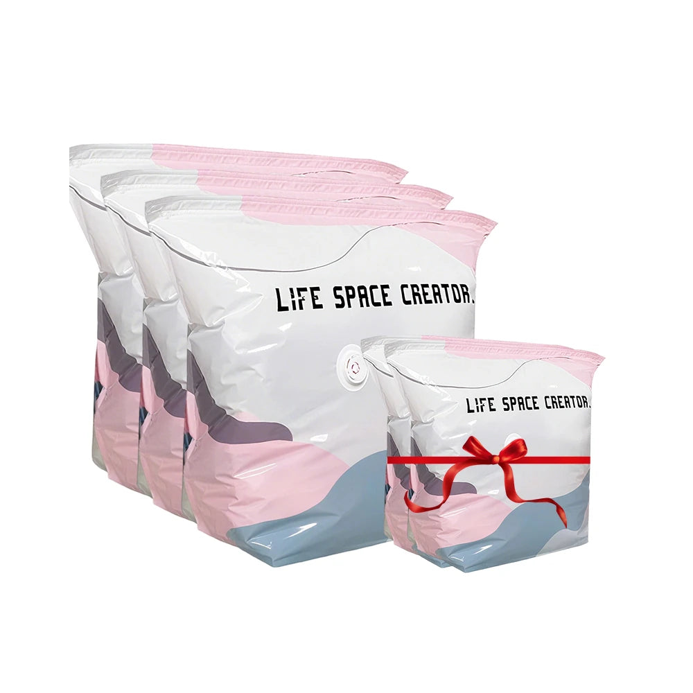 No-Pump Vacuum Storage Bags