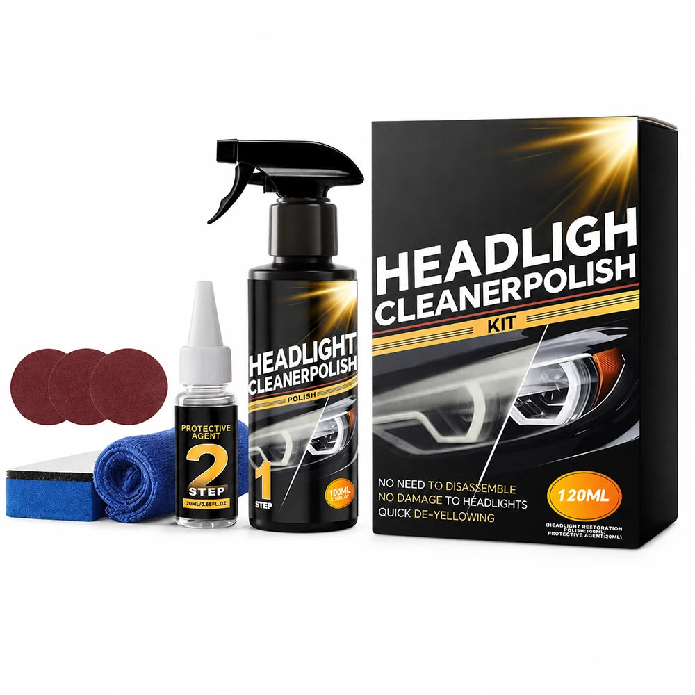 Professional Headlight Restoration Kit