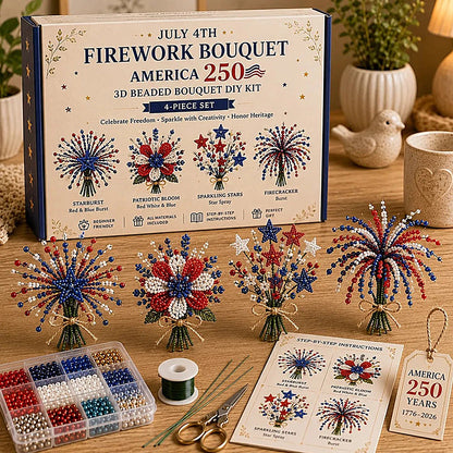 Limited Edition America 250 Beaded Bouquet Kit