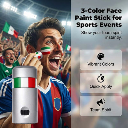 National Flag Face Paint Stick for Sports Fans