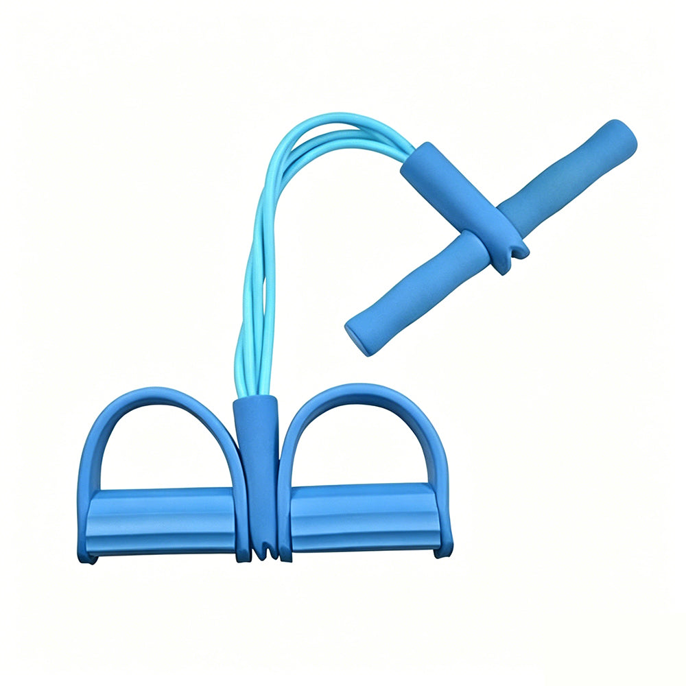 6-Tube Elastic Foot Pedal Resistance Bands
