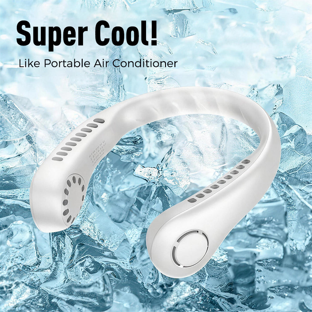 Portable Neck Fan – Hands-Free Cooling Anywhere