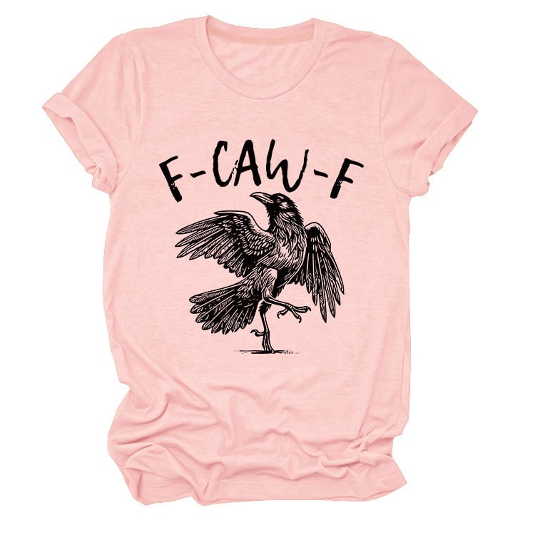 🔥Hot Sale 49%🔥Humorous Crow Graphic T-Shirt – Say It With a Caw!