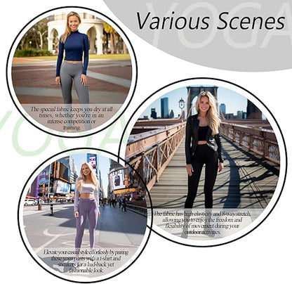 🎁Summer Promotion🔥High Waisted Tummy Control Side Pocket Shaping Training Leggings