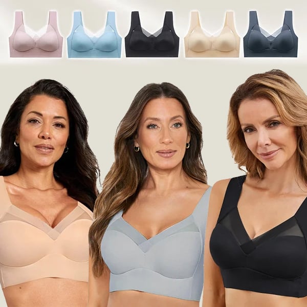 🏆LAST DAY SALE 49% OFF 🔥Breathable Seamless Wireless Support Bra