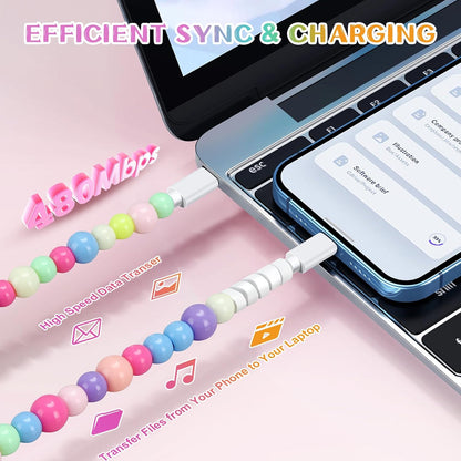 🎁Summer Promotion🌈Colorful charger cable⚡