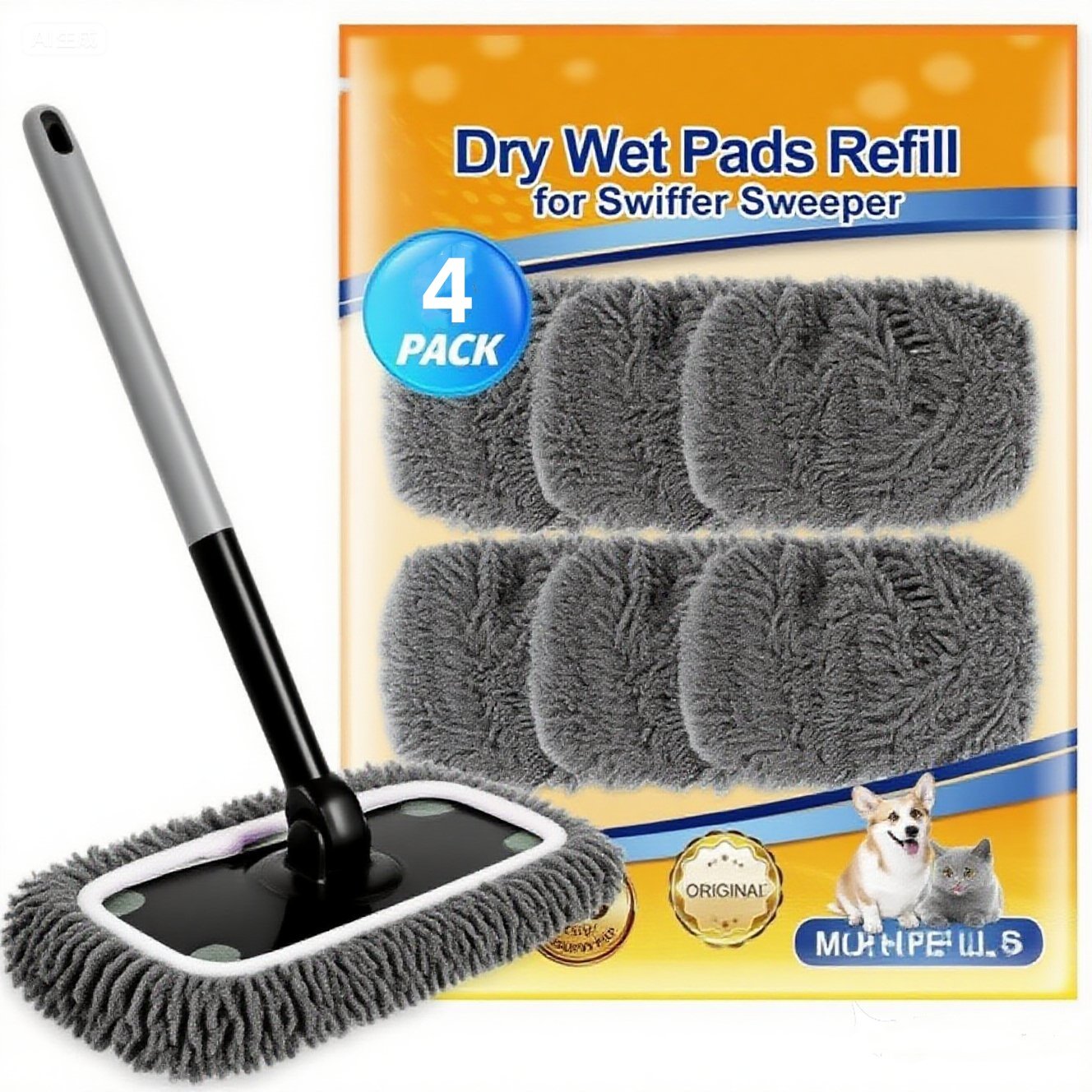 🔥HOT SALE 49% OFF🔥Reusable Mop Pads