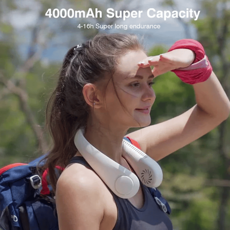 Portable Neck Fan – Hands-Free Cooling Anywhere