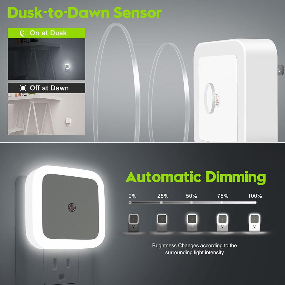 Plug-in Wall Mount Night Light