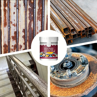 🔨🛡️Rust Converter Metallic Paint | One Coat Anti-Rust, No Sanding