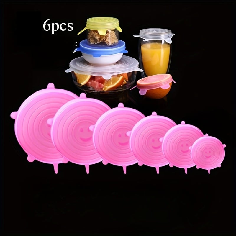 🔥Hot Sale 49%🔥Silicone Cover Stretch Lids Reusable Airtight Food Wrap Covers