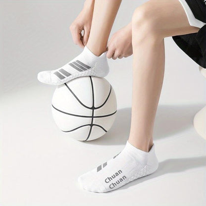 🧦 Unisex No-Show Socks – Non-Slip, Breathable & Perfect for Sports