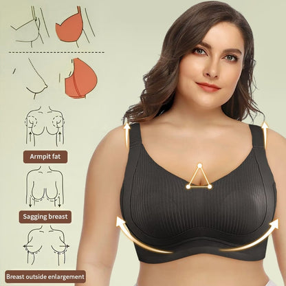 🎁Last Day Buy 1 Get 2 Packs🔥 Super firming bra | Wire-free comfortable bra 👍 No more sagging breasts
