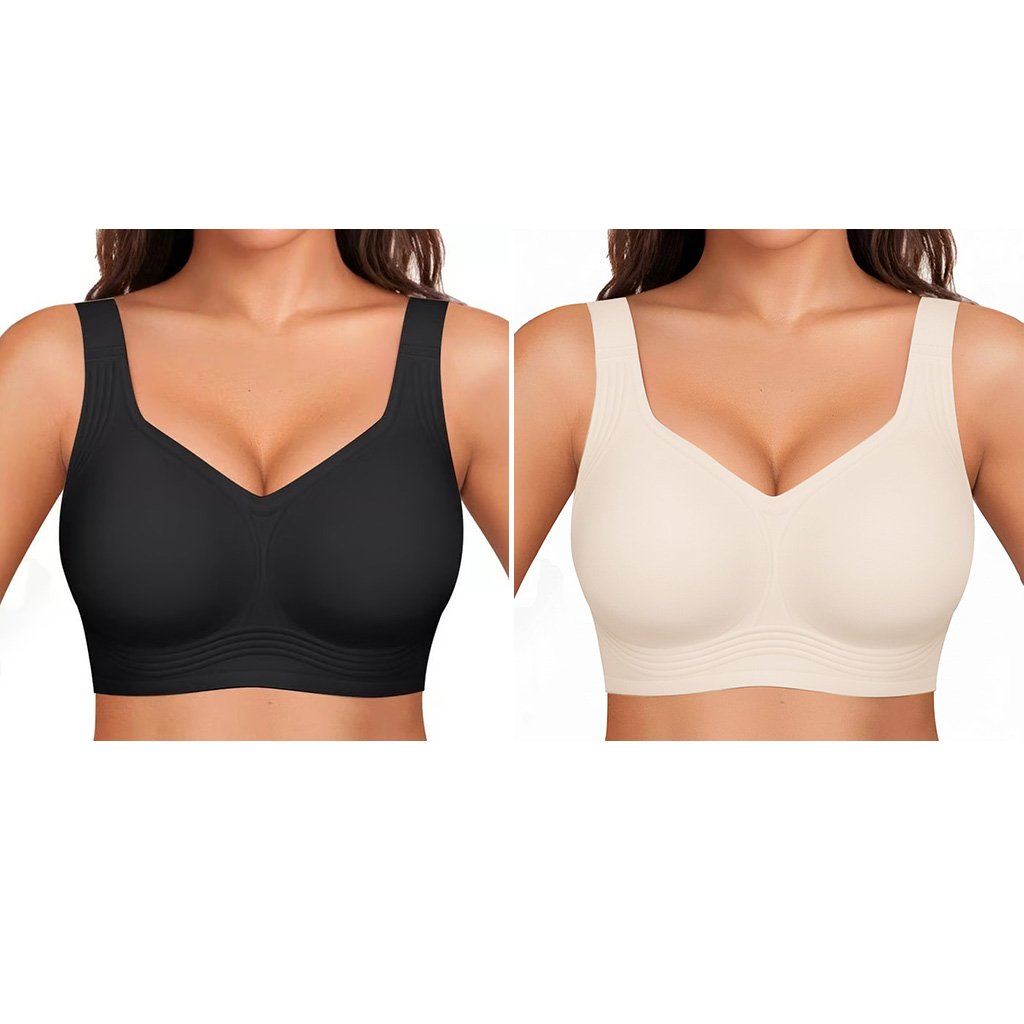🏆LAST DAY SALE 49% OFF -Super firming bra | Women Wirefree Bras 👍No more sagging breasts