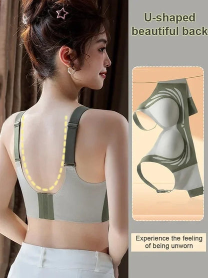 🎁Last Day 49% OFF🔥Super Gather Bra | Wireless Push-up Bra👍No More Sagging Breasts