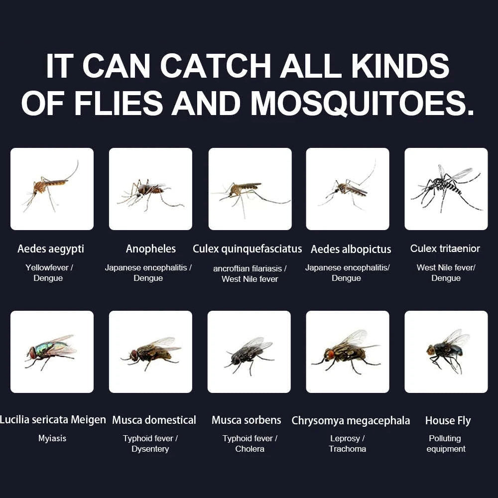 Insect killer for all common mosquitoes and flies