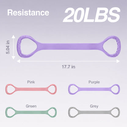 Figure 8 Resistance Bands- Silicone Exercise Bands
