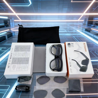 👓 Lightweight Smart Glasses, Hands-Free Control