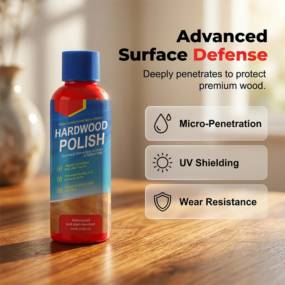Wood Floor Care & Polishing Restorer