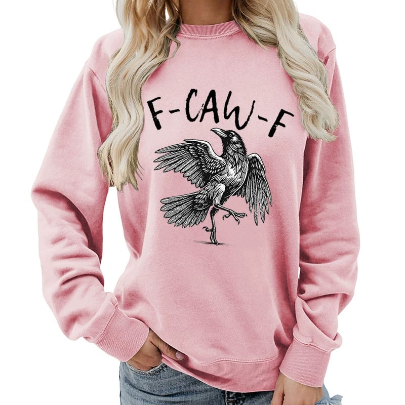 🔥Hot Sale 49%🔥Humorous Crow Graphic T-Shirt – Say It With a Caw!