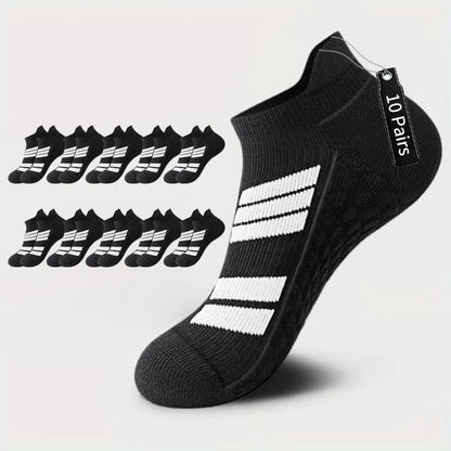 🧦 Unisex No-Show Socks – Non-Slip, Breathable & Perfect for Sports