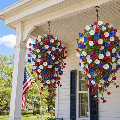 Morning Glory Vines - 4th of July Decor