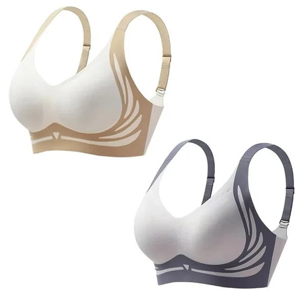 🎁Last Day 49% OFF🔥Super Gather Bra | Wireless Push-up Bra👍No More Sagging Breasts