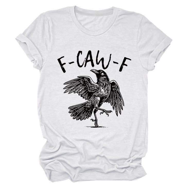 🔥Hot Sale 49%🔥Humorous Crow Graphic T-Shirt – Say It With a Caw!