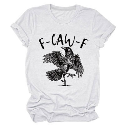 🔥Hot Sale 49%🔥Humorous Crow Graphic T-Shirt – Say It With a Caw!